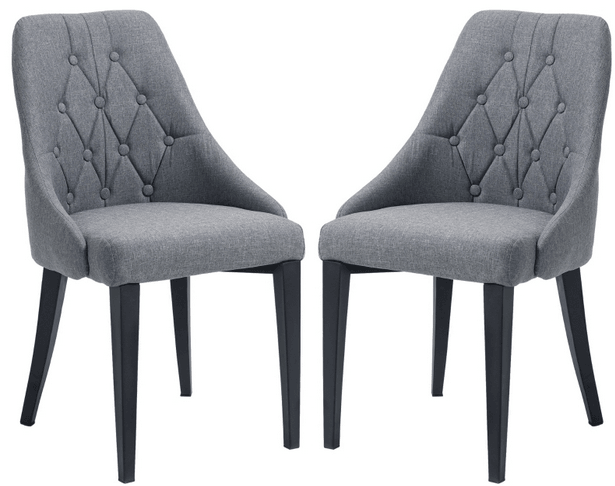 Set of 2 Modern Style Dining Chairs - Multi Market World Inc.